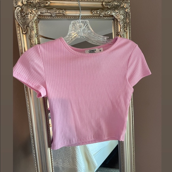 NWOT Tiger Mist Crop Top - Picture 2 of 3